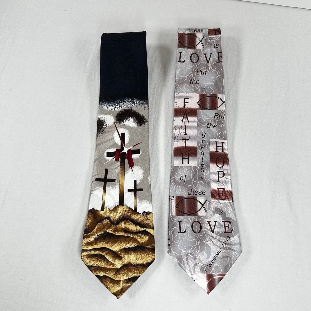 2 Gospitality Faith-based Ties Religious Bible Pastor Faith Cross Corinthias
